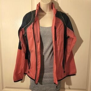 Small pink windbreaker